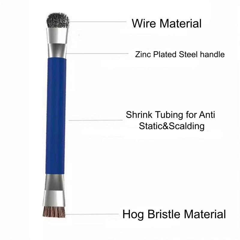 Double-Ended Detail Cleaning Brush, Blue — verified product detail