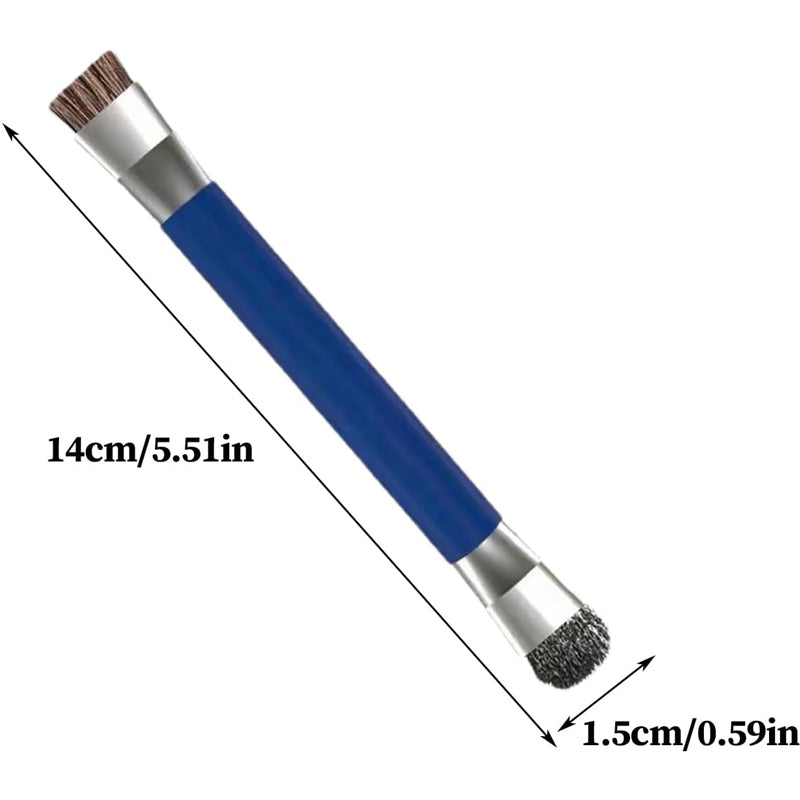 Double-Ended Detail Cleaning Brush, Blue — verified product detail