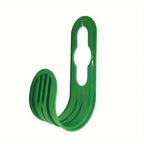 Wall-Mounted Garden Hose Hanger, ABS Hose Storage Bracket, Green, One Piece
